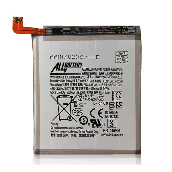 ALLY SM Galaxy S20 Ultra G988B Pil Batarya EB-BG988ABY-(1903)