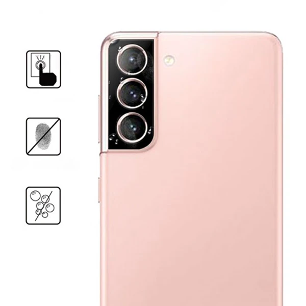 ALLY SM Galaxy S21 HD 3D Full Tempered Cam Kamera Koruyucu-(1903)