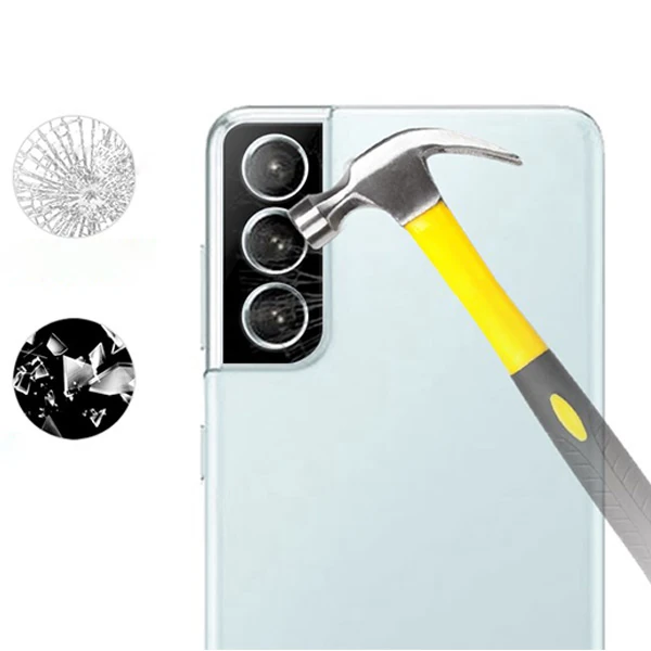 ALLY SM Galaxy S21+Plus HD 3D Full Tempered Cam Kamera Koruyucu-(1903)