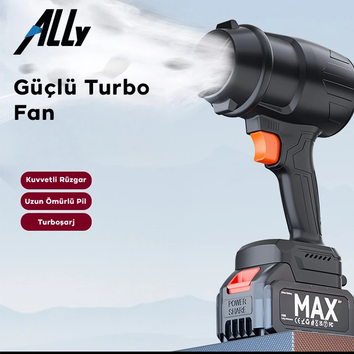 ALLY ST-8115 Air Duster Turbo Fan Hava Üfleyici 30000rpm-(1903)