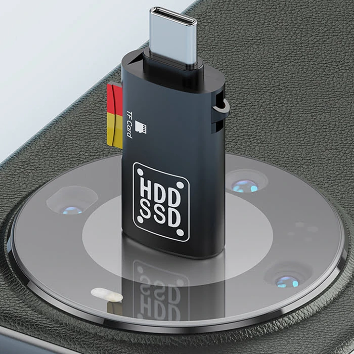 ALLY Type-c to USB + TF Kart Çevirici Otg Adaptör-(1903)