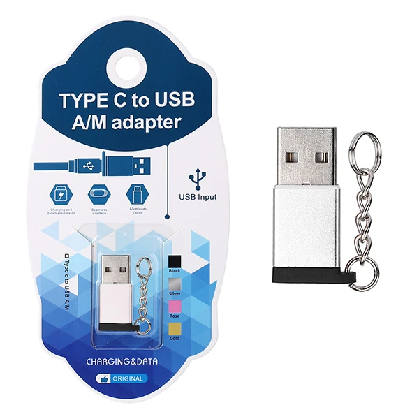 Ally USB 3.0 Erkek to USB 3.1 Type-C Dişi Dönüştürücü Başlık Adaptör-(1903)
