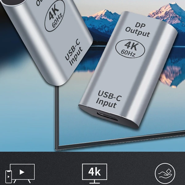 ALLY USB-C input DP output 4K Dönüştürücü Adaptör 60H-(1903)