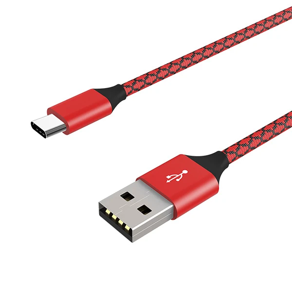Ally Usb TYPE C 3.0A Hızlı Kopmaz Halat Usb Şarj Kablosu 1MM-(1903)