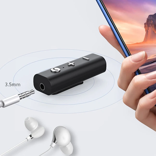 ALLY Yaka Askılı Wireless Kablosuz Aux Bluetooth Adaptör-(1903)