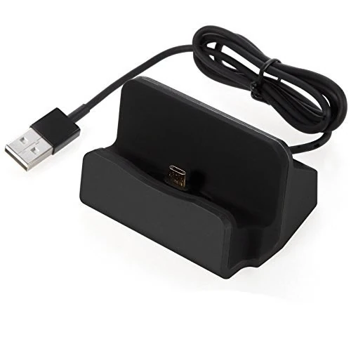 Android Micro Usb Şarj 2in1 Standlı Usb Dock-(1903)