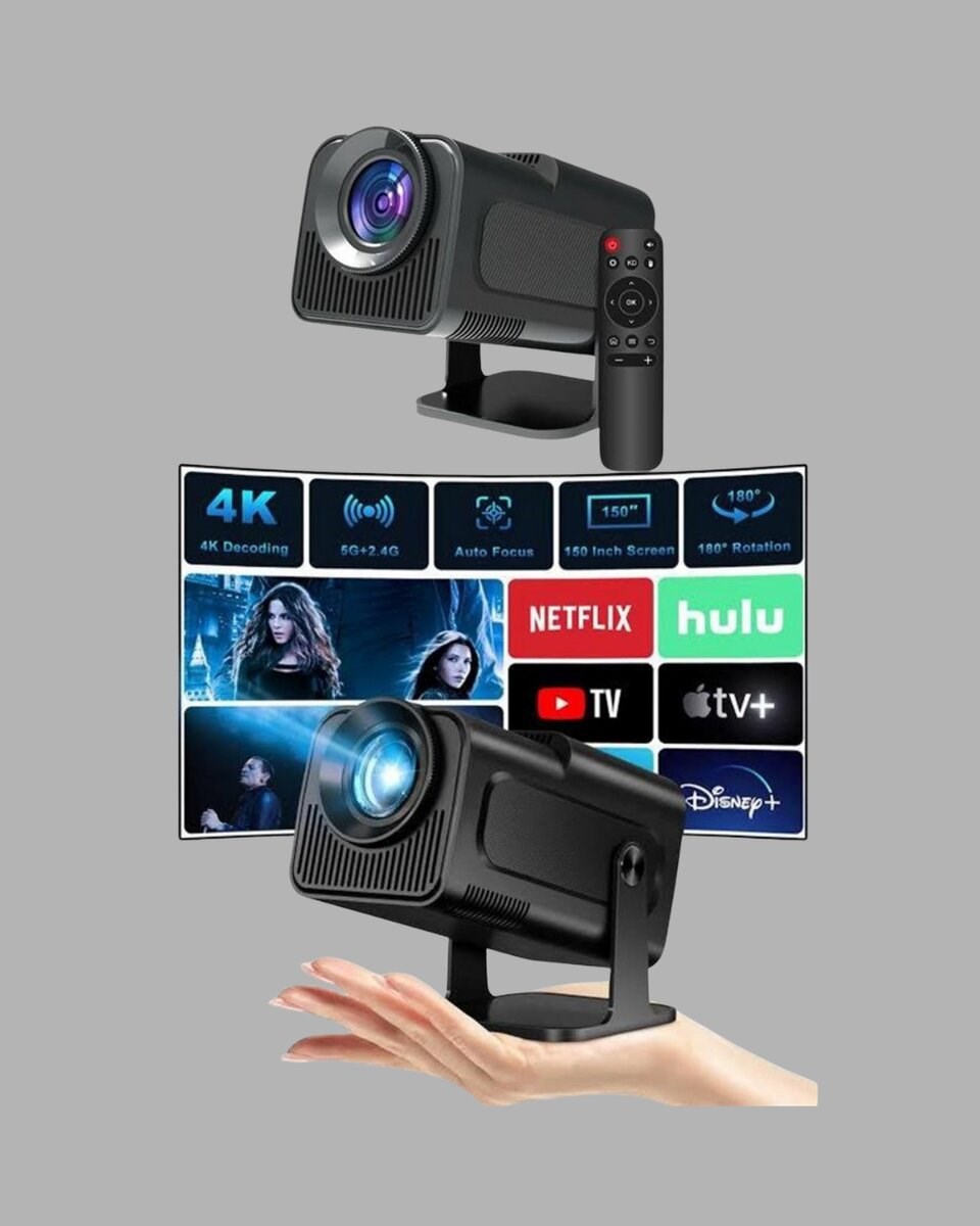 Android Projeksiyon Game Box – 1280x720p HD Çözünürlük, Bluetooth,HDMI ve USB Girişli