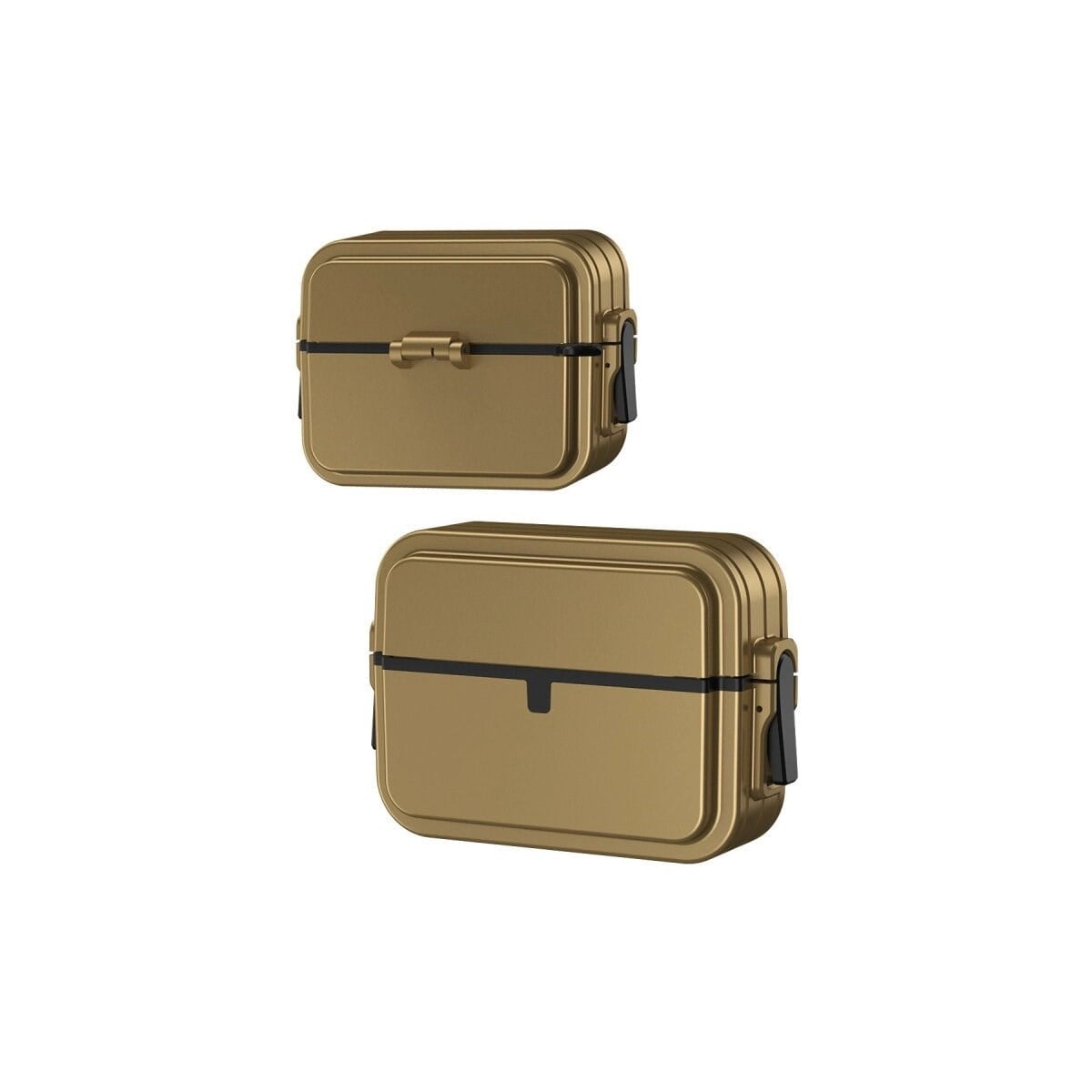 Apple Airpods 3 (3.nesil) 404 Kilitli Kılıf - Gold