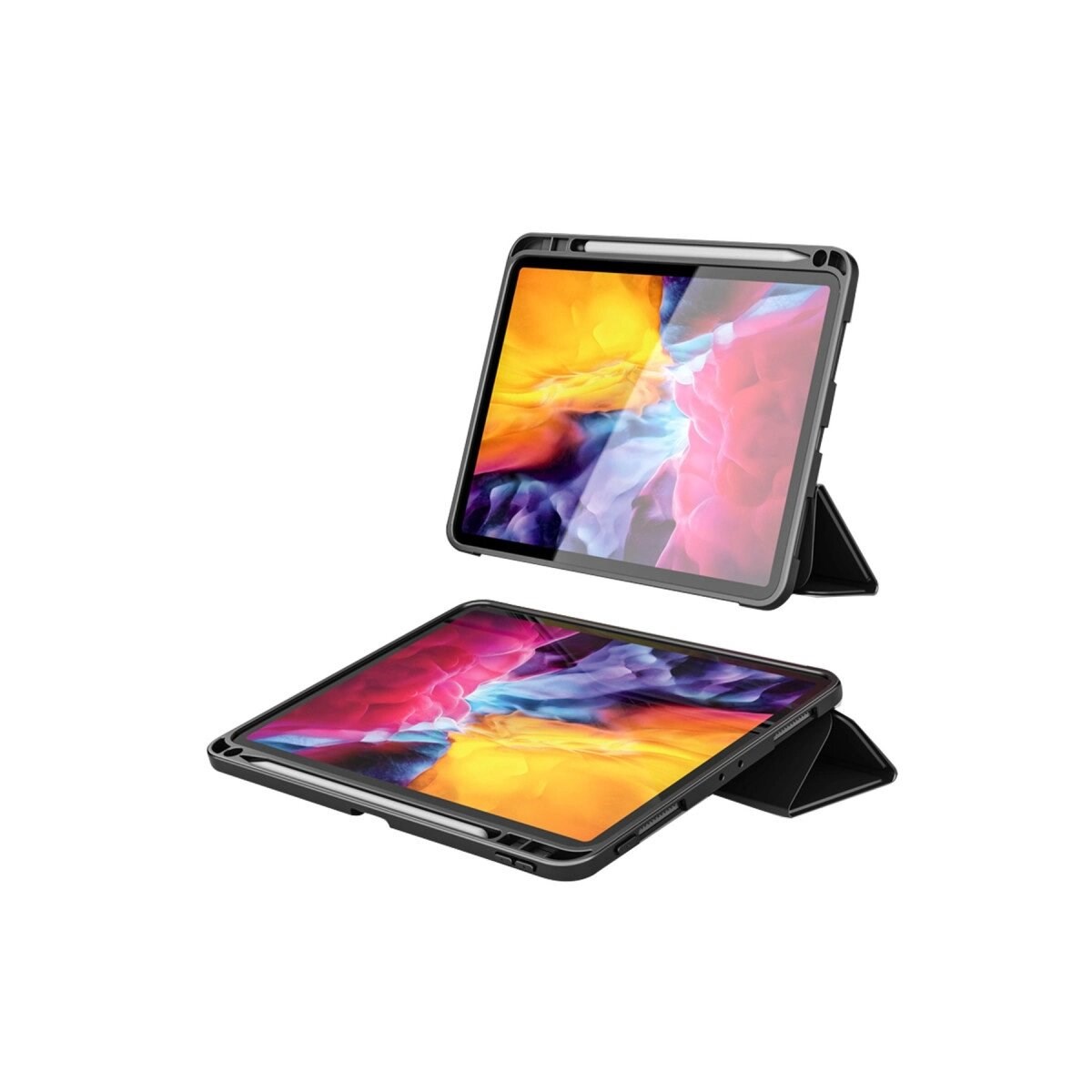 Apple İpad 10.2 (7.nesil) Kılıf Tablet Focus Silikon - Siyah