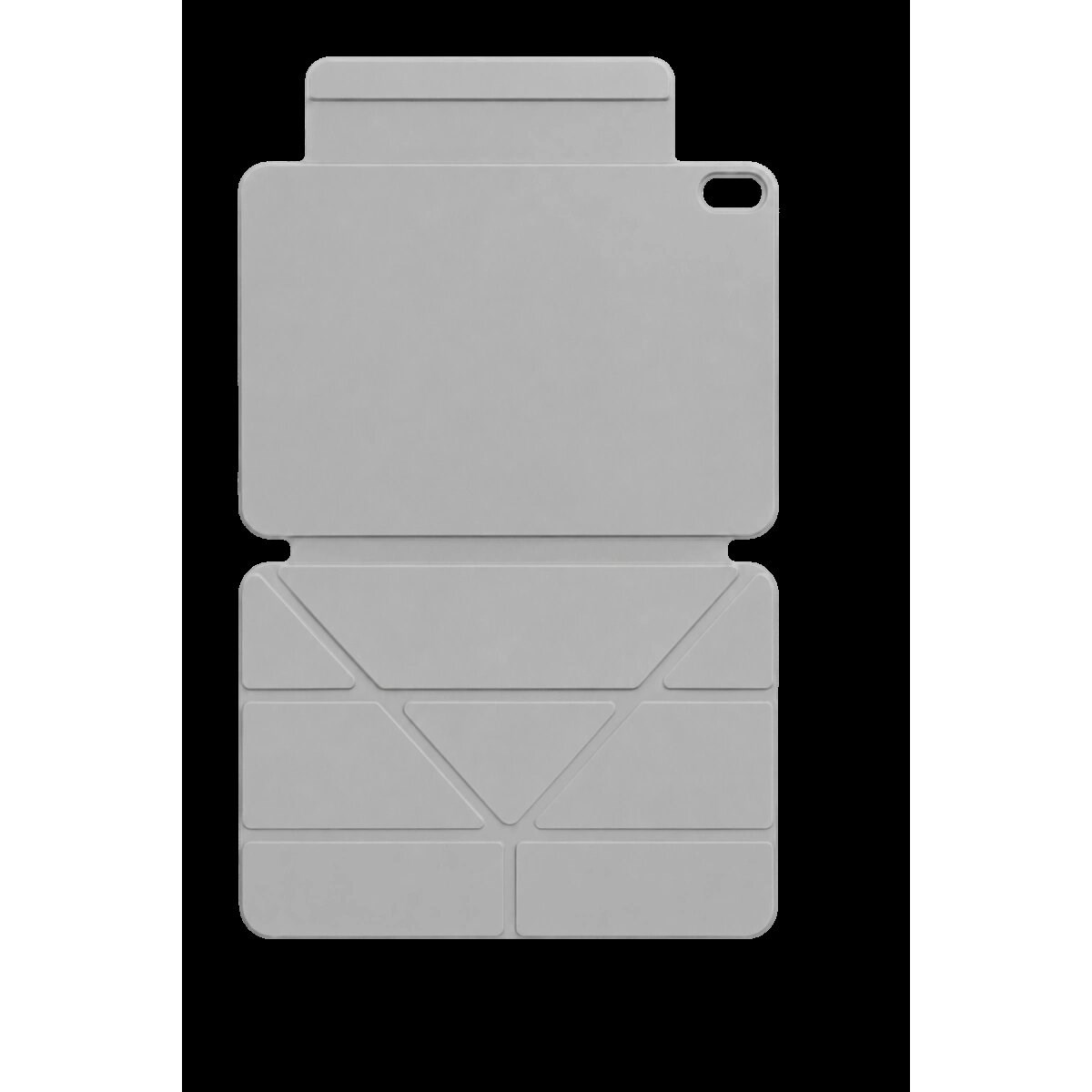 Apple İpad 2025 10.9 10.nesil (a16) Edz Manyetik Standlı Tablet Kılıfı - Gri