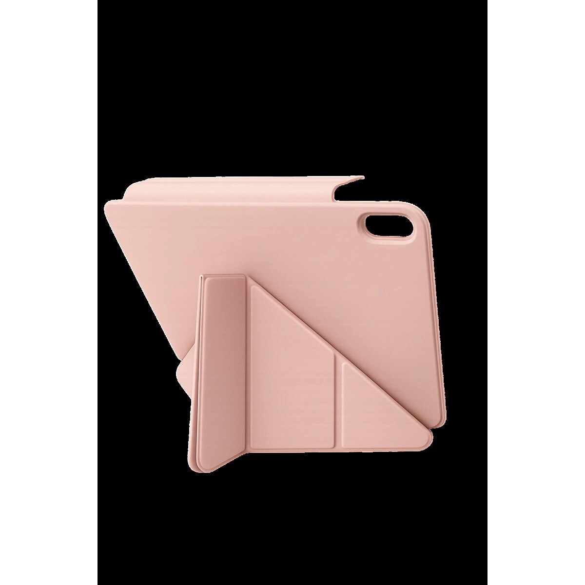 Apple İpad 2025 10.9 10.nesil (a16) Edz Manyetik Standlı Tablet Kılıfı - Rose Gold