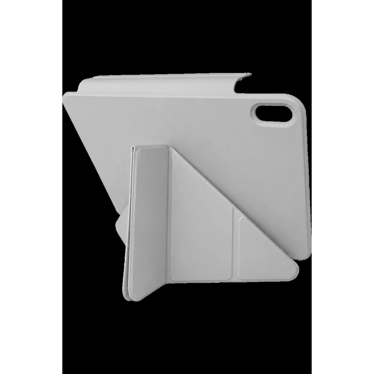 Apple İpad 2025 10.9 10.nesil (a16) Edz Manyetik Standlı Tablet Kılıfı - Gri