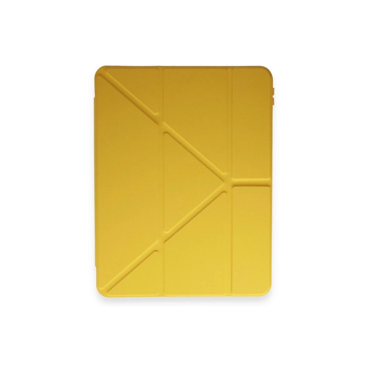 Apple İpad Pro 11 (2018) Kılıf Kalemlikli Mars Tablet Kılıfı - Açık Sarı