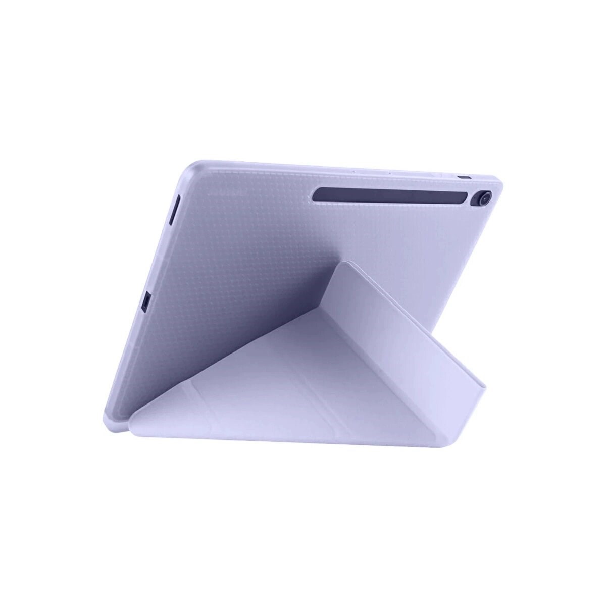 Apple İpad Pro 11 (2024) Kılıf Kalemlikli Hugo Tablet Kılıfı - Lila