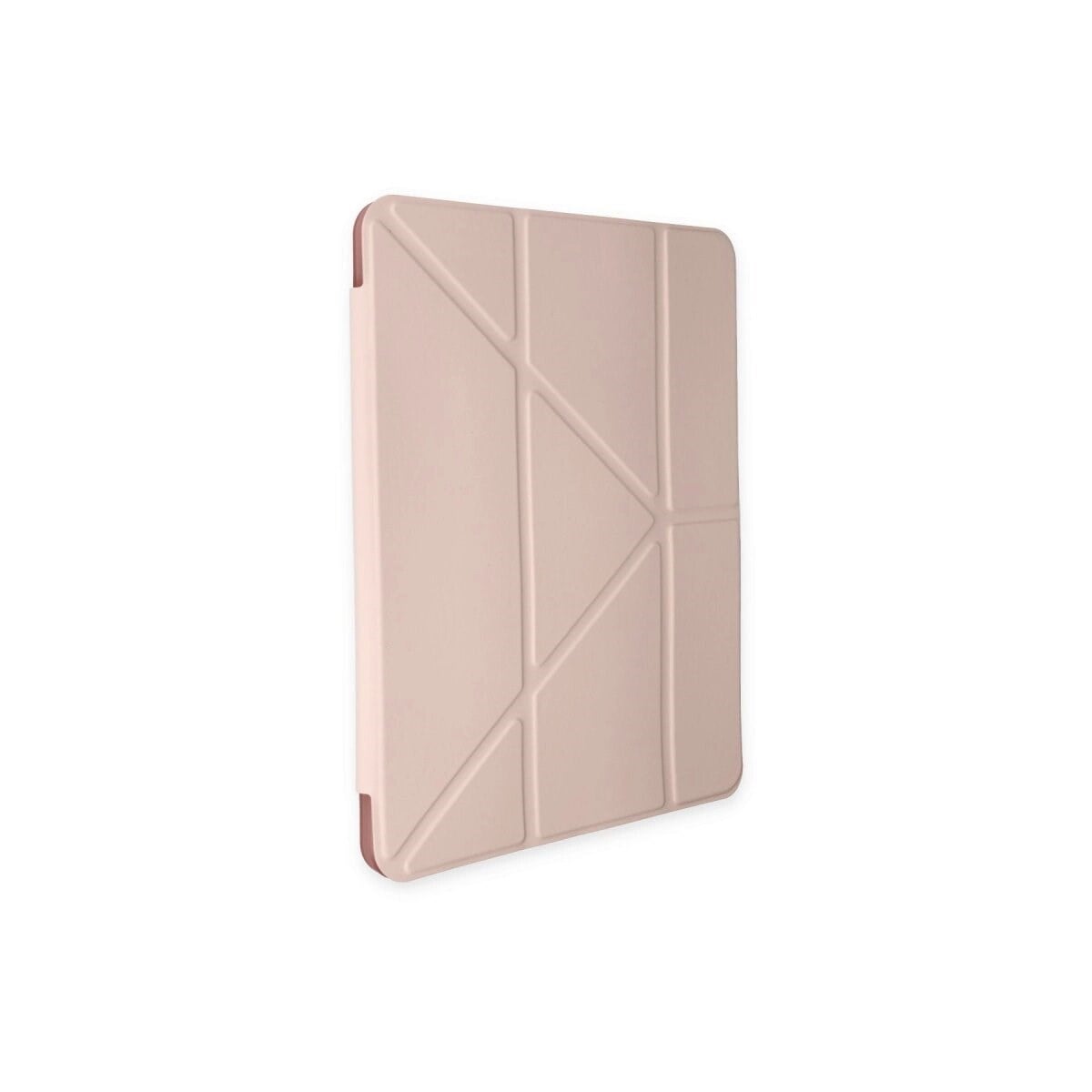 Apple İpad Pro 12.9 (2021) Kılıf Kalemlikli Mars Tablet Kılıfı - Rose Gold