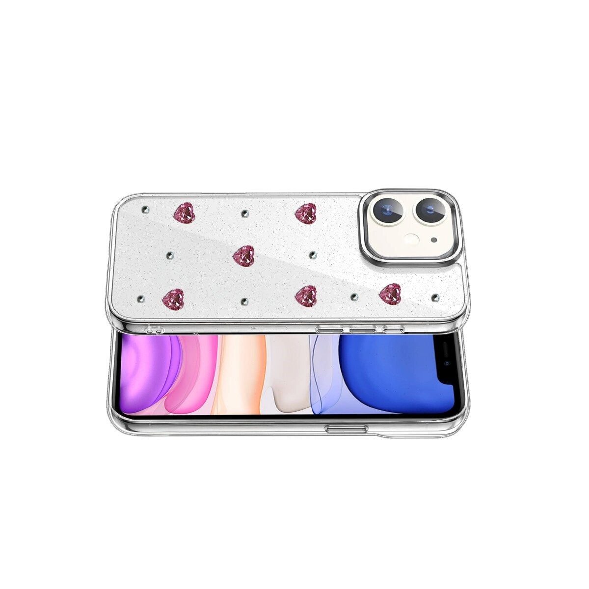 Apple İphone 11 Fiyonk Desenli Kapak - Desen 3