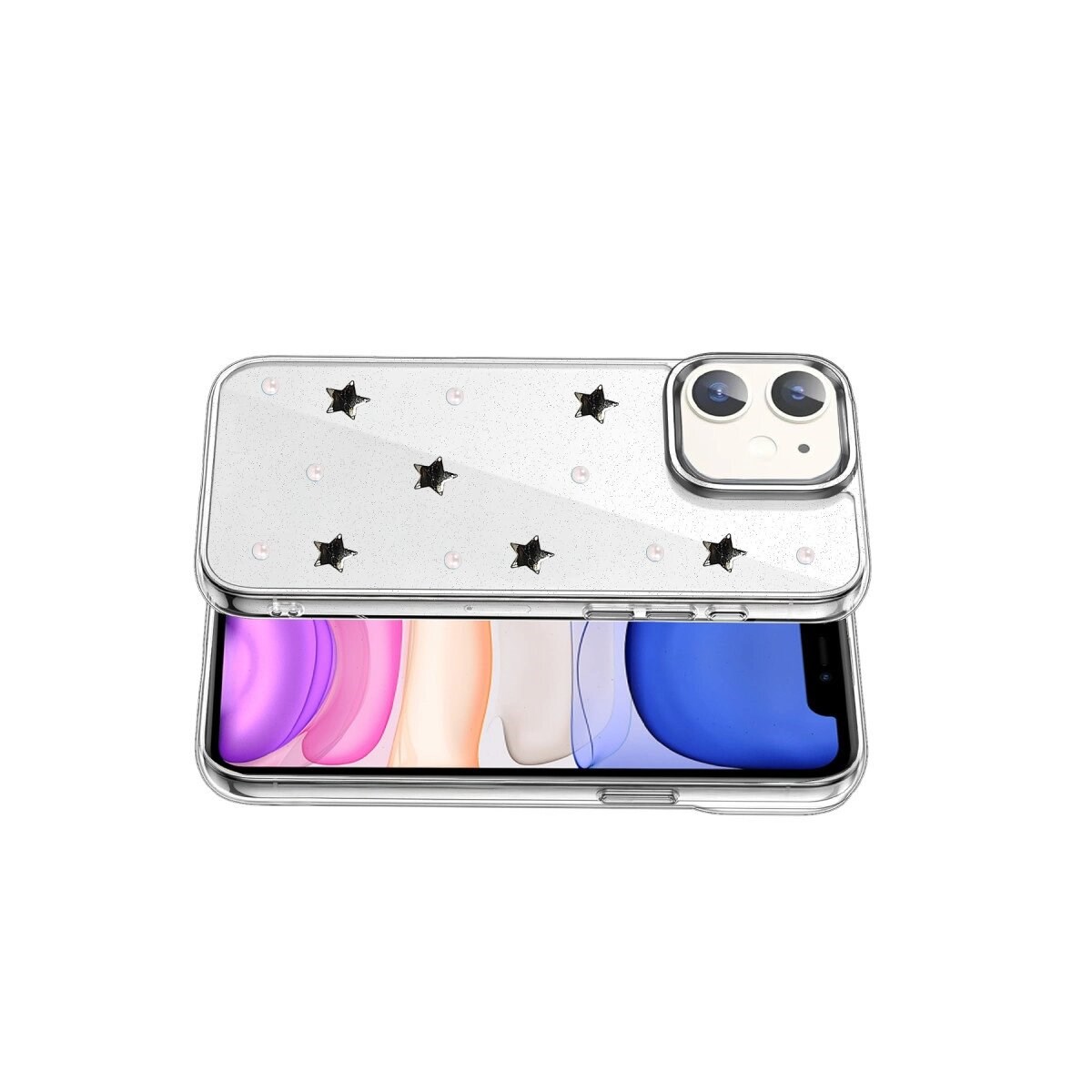 Apple İphone 11 Fiyonk Desenli Kapak - Desen 7