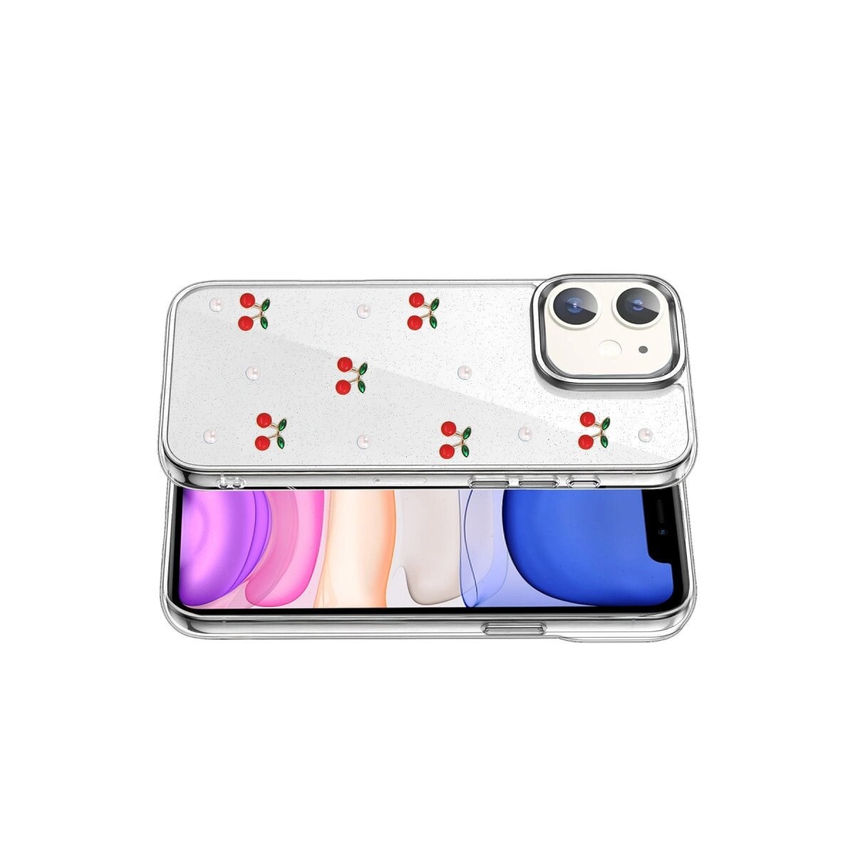 Apple İphone 11 Fiyonk Desenli Kapak - Desen 9
