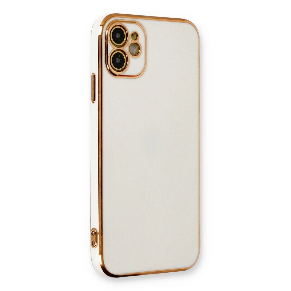 Apple İphone 11 Kılıf Volet Silikon - Beyaz