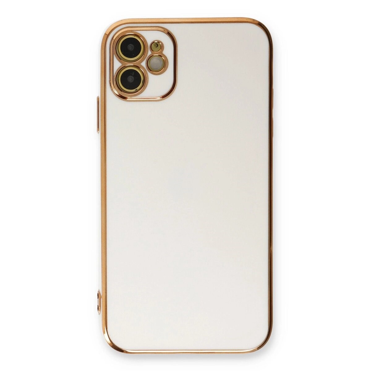 Apple İphone 11 Kılıf Volet Silikon - Beyaz