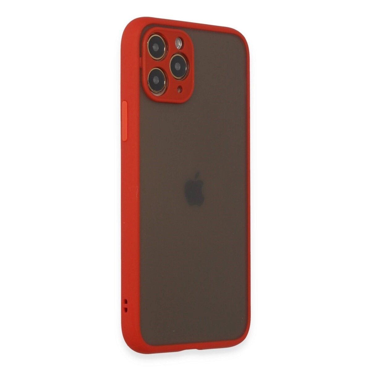 Apple İphone 11 Pro Kılıf Montreal Silikon Kapak - Kırmızı