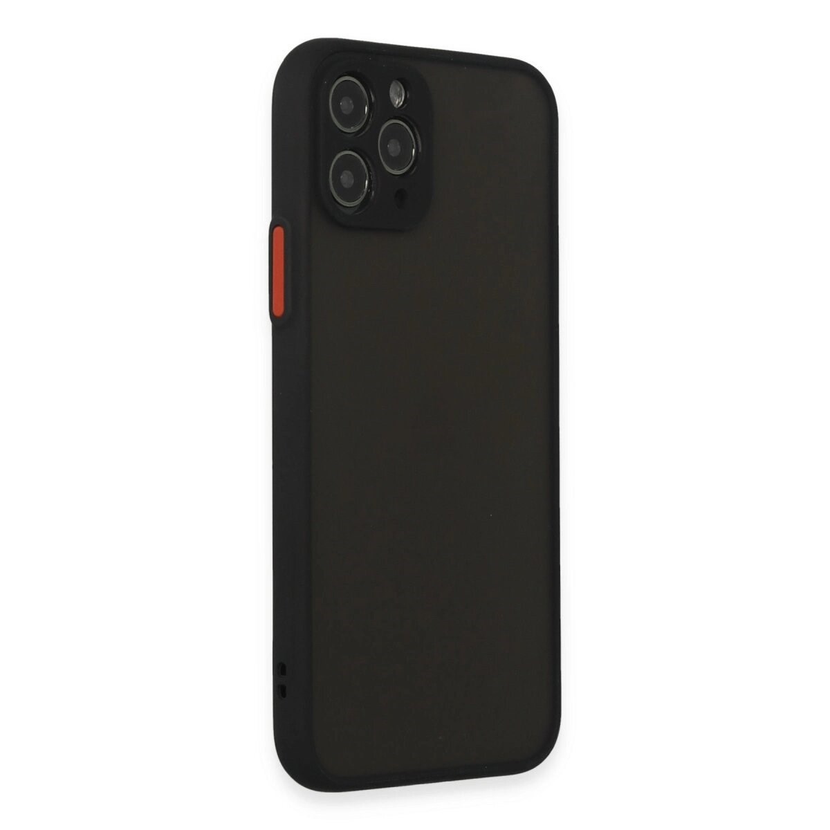 Apple İphone 11 Pro Kılıf Montreal Silikon Kapak - Siyah