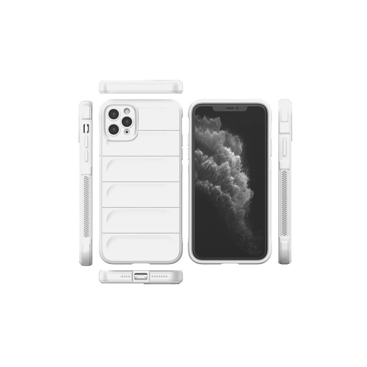 Apple İphone 11 Pro Kılıf Optimum Silikon - Krem