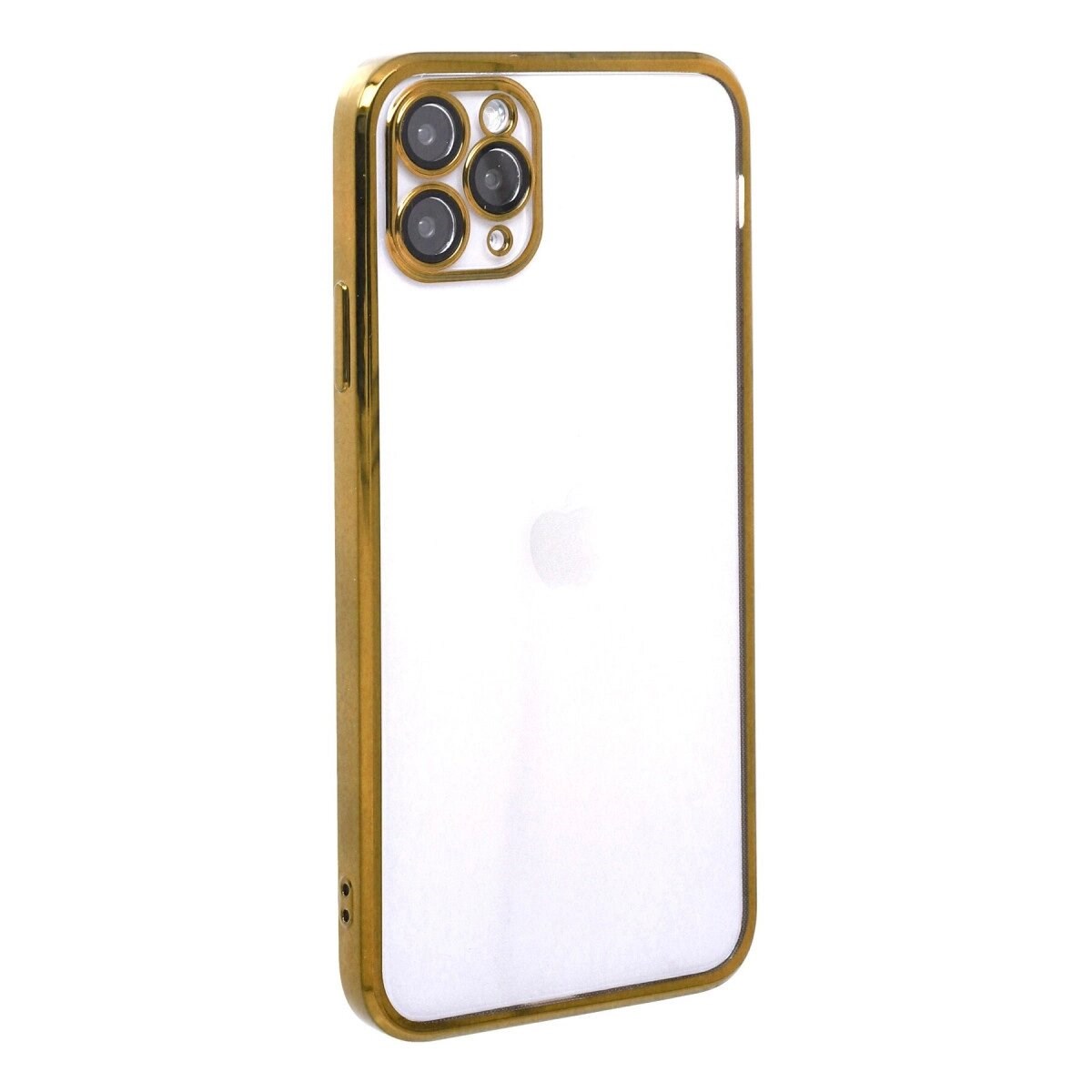Apple İphone 11 Pro Kılıf Razer Lensli Silikon - Gold
