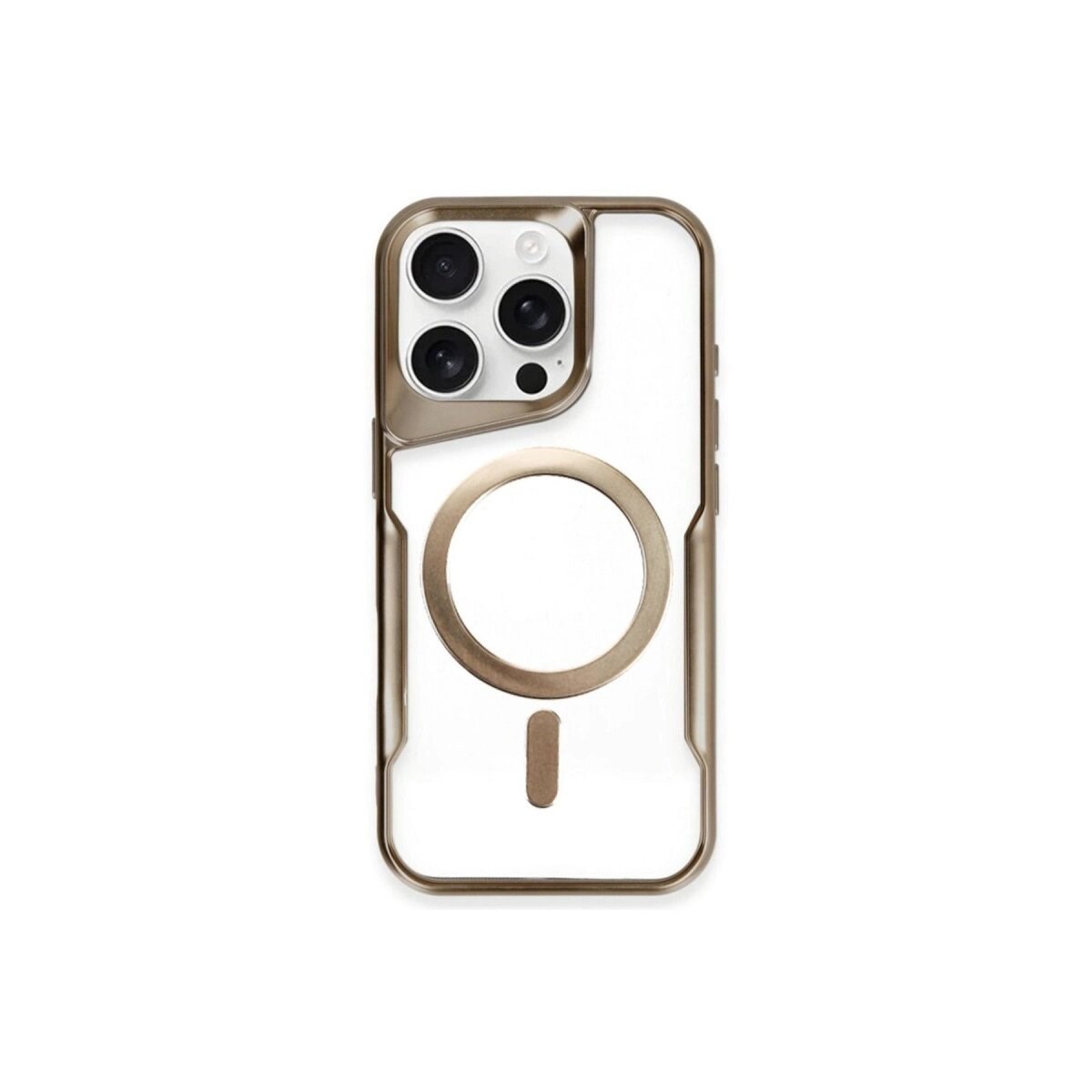 Apple İphone 11 Pro Max Kılıf Boyi Magsafe Silikon Kapak - Kahverengi