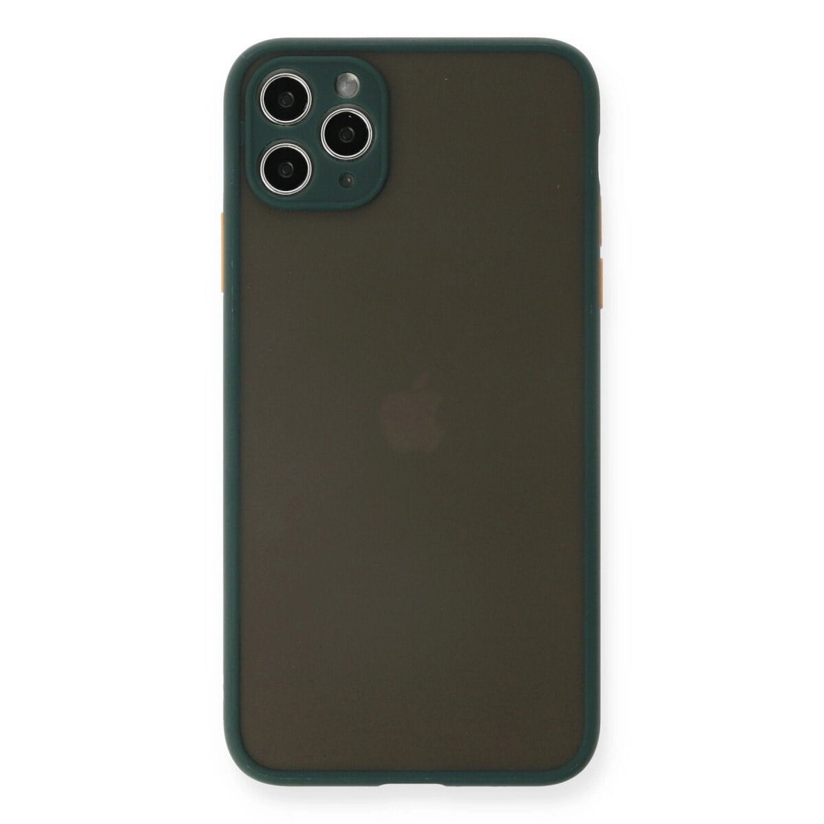 Apple İphone 11 Pro Max Kılıf Montreal Silikon Kapak - Yeşil