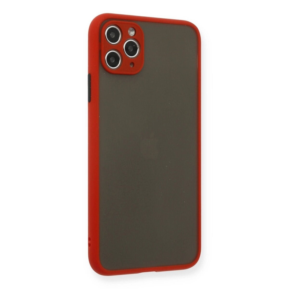 Apple İphone 11 Pro Max Kılıf Montreal Silikon Kapak - Kırmızı