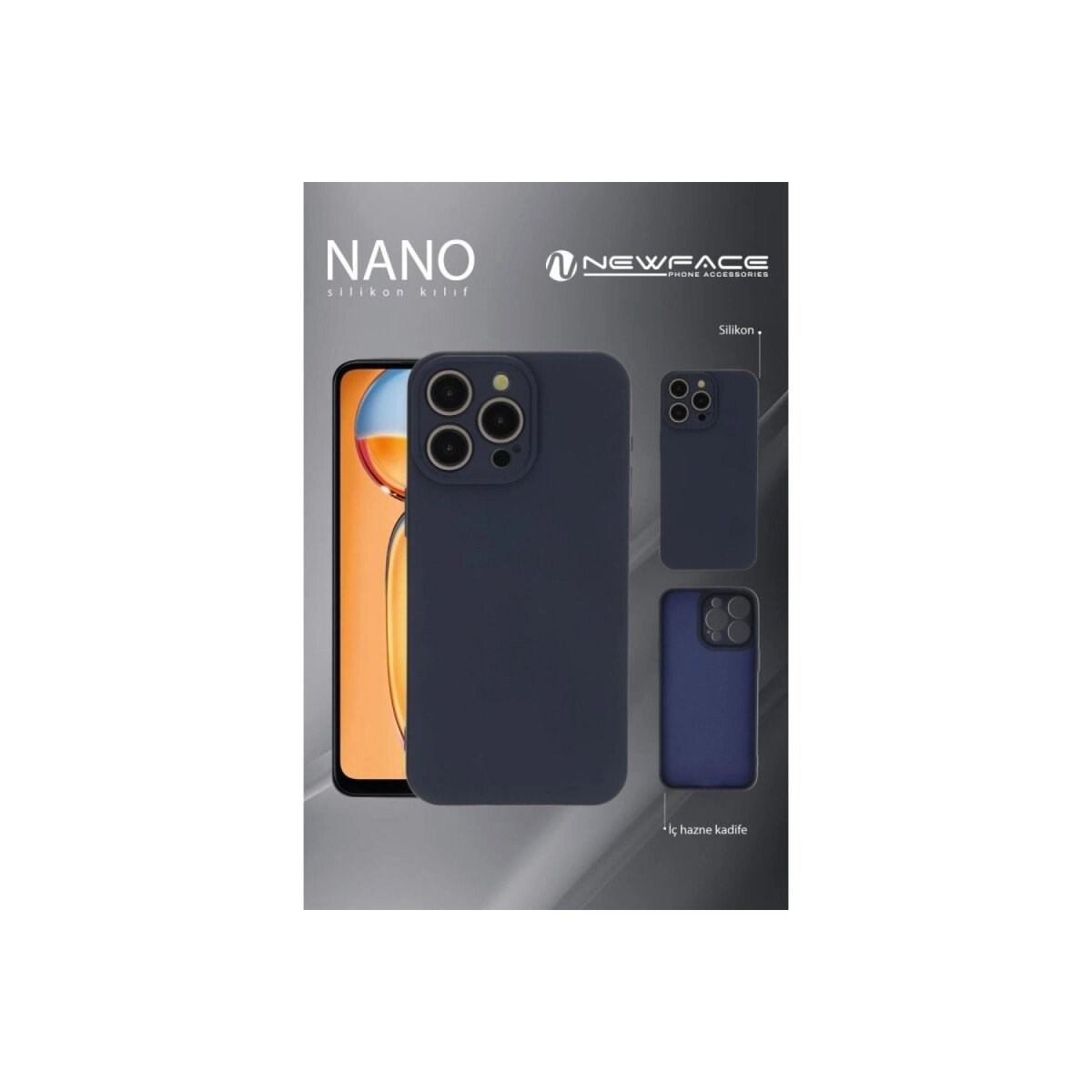 Apple İphone 11 Pro Max Kılıf Nano İçi Kadife Silikon - Mavi