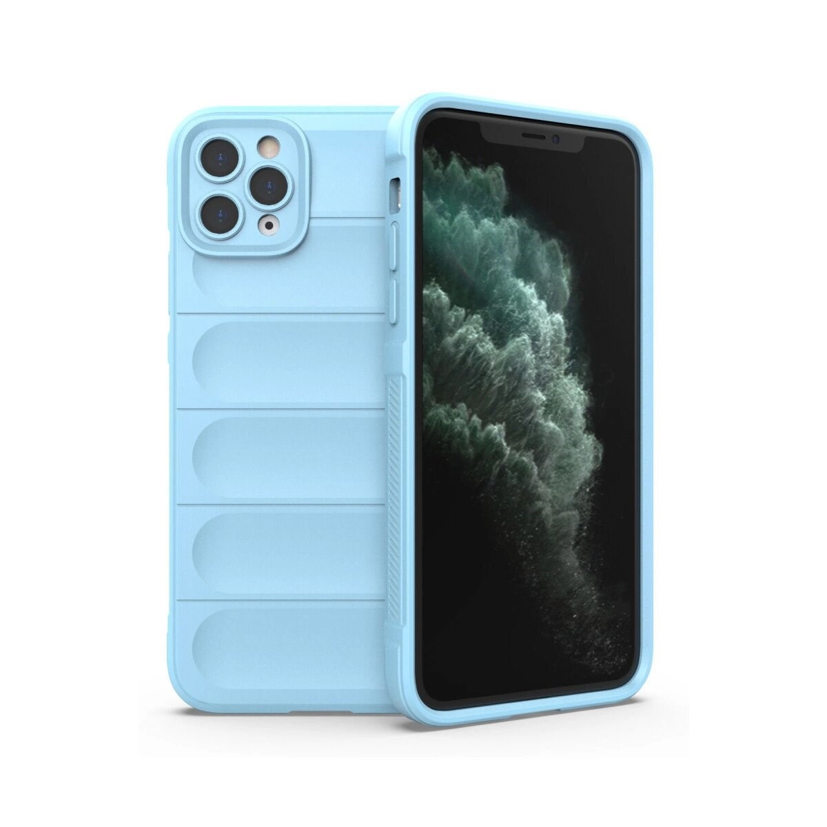 Apple İphone 11 Pro Max Kılıf Optimum Silikon - Sky Blue