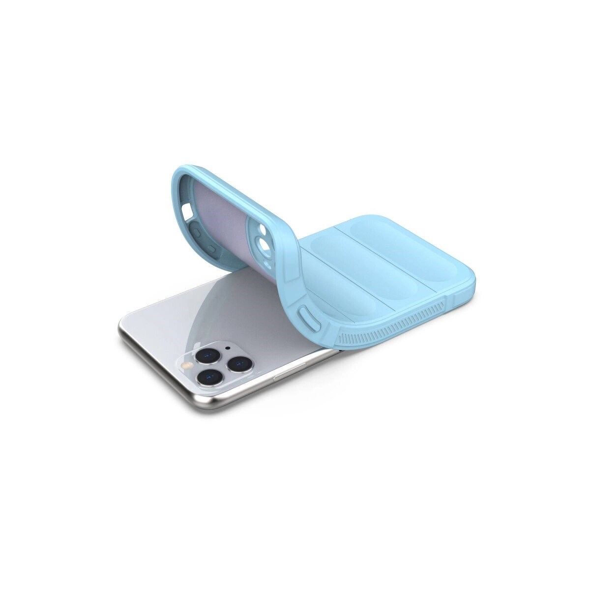 Apple İphone 11 Pro Max Kılıf Optimum Silikon - Sky Blue