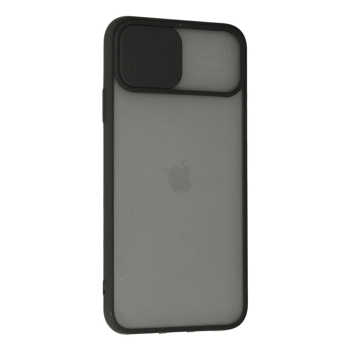 Apple İphone 11 Pro Max Kılıf Palm Buzlu Kamera Sürgülü Silikon - Siyah