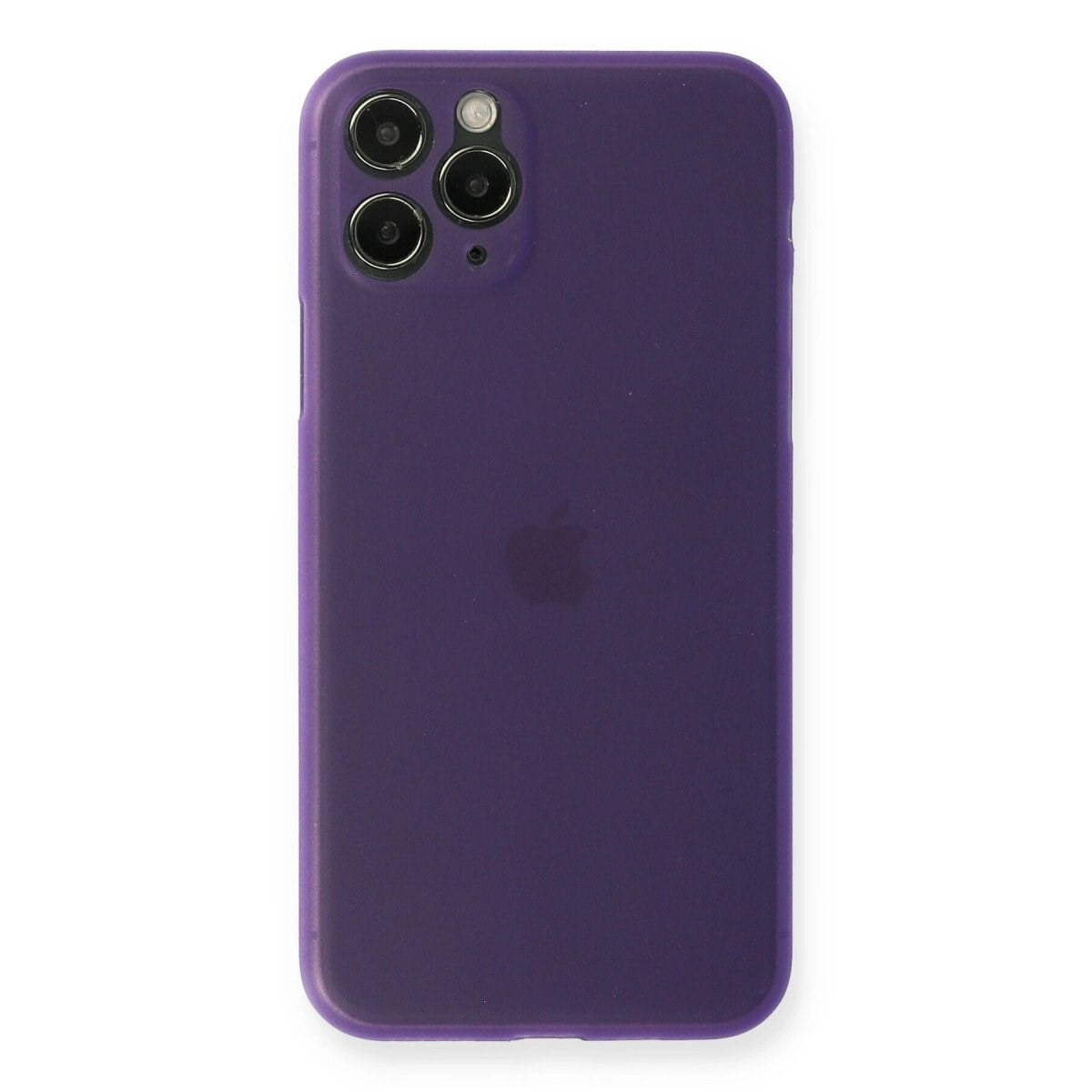 Apple İphone 11 Pro Max Kılıf Pp Ultra İnce Kapak - Mor