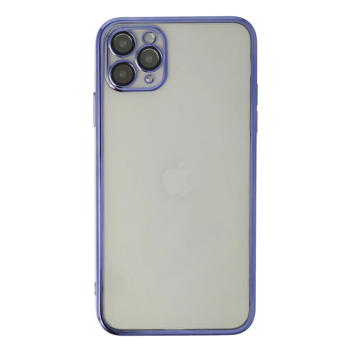 Apple İphone 11 Pro Max Kılıf Razer Lensli Silikon - Mor