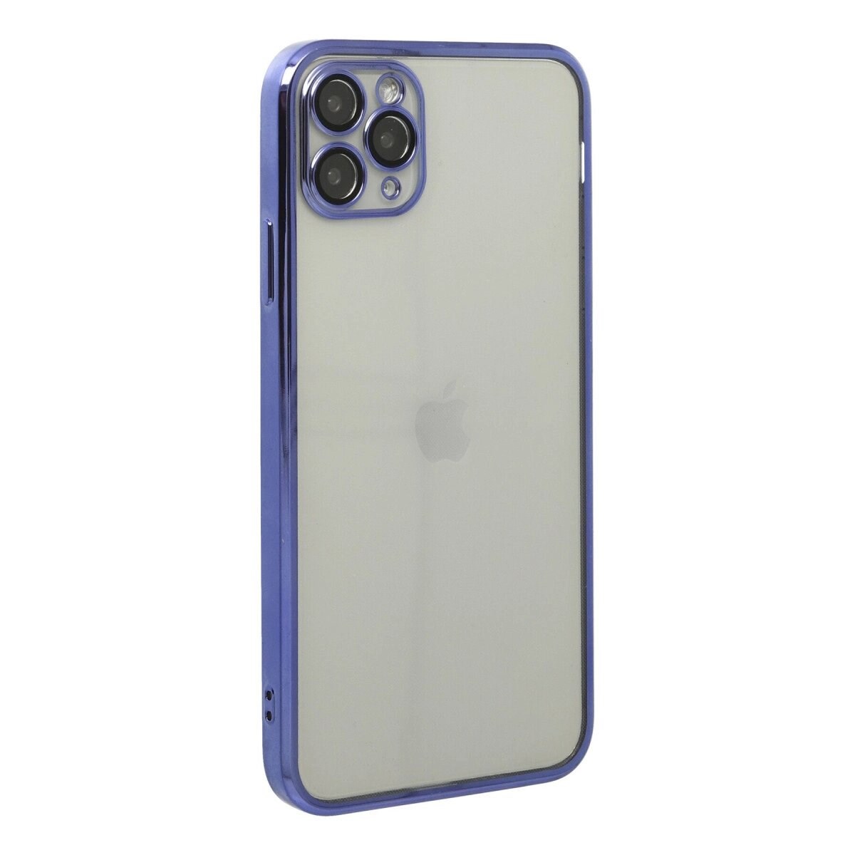 Apple İphone 11 Pro Max Kılıf Razer Lensli Silikon - Mor