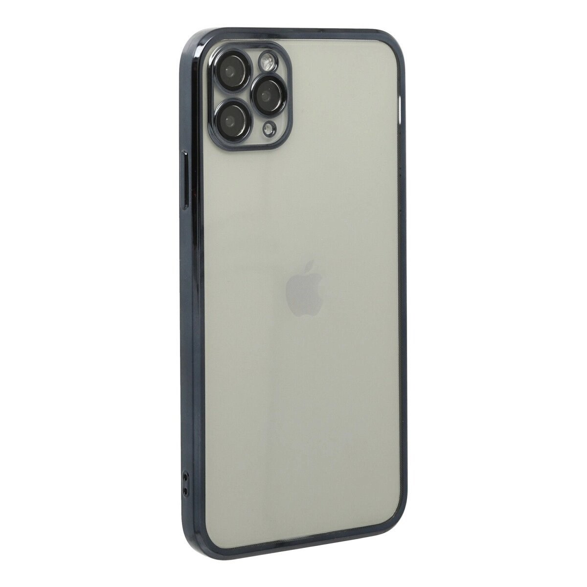 Apple İphone 11 Pro Max Kılıf Razer Lensli Silikon - Siyah