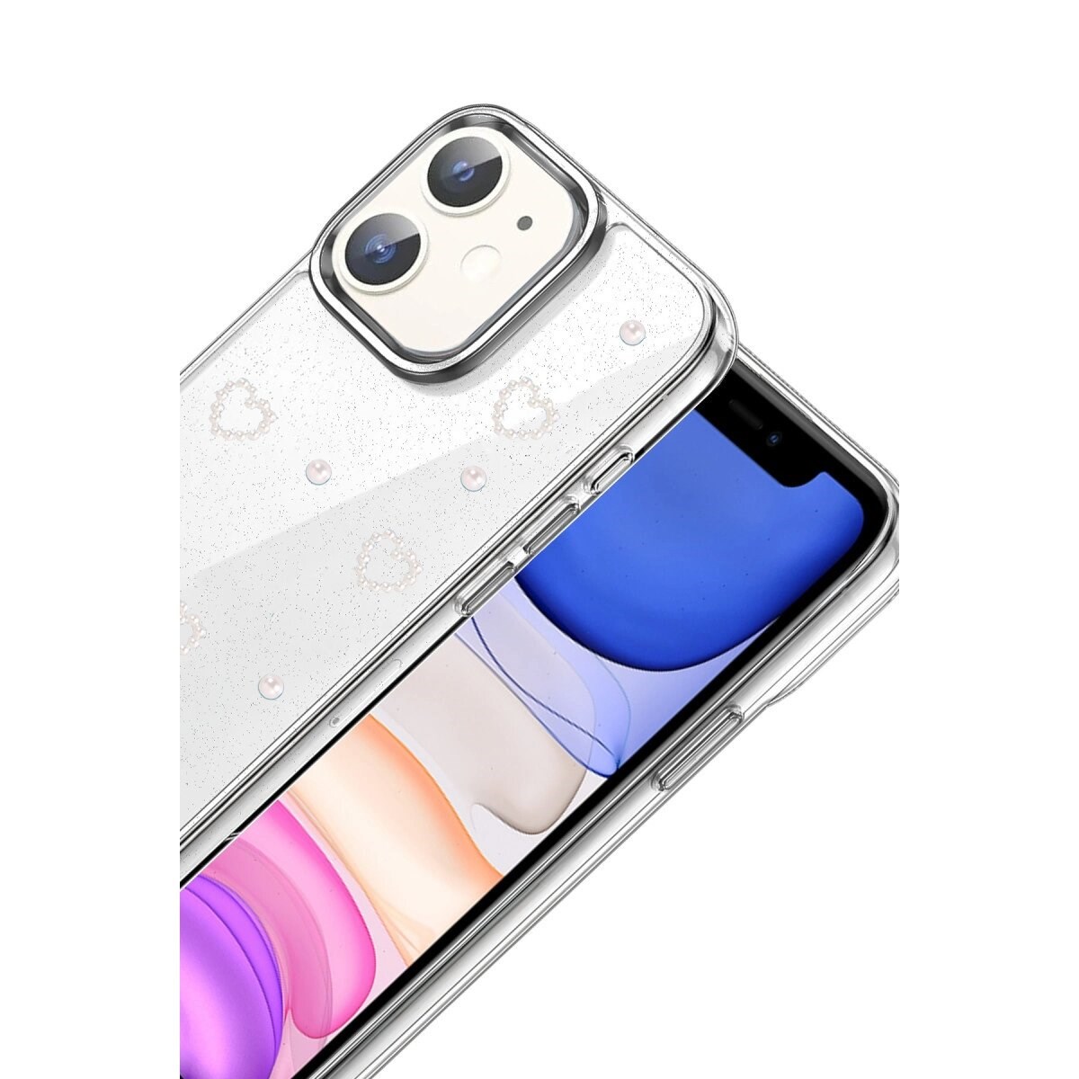 Apple İphone 12 Fiyonk Desenli Kapak - Desen 10