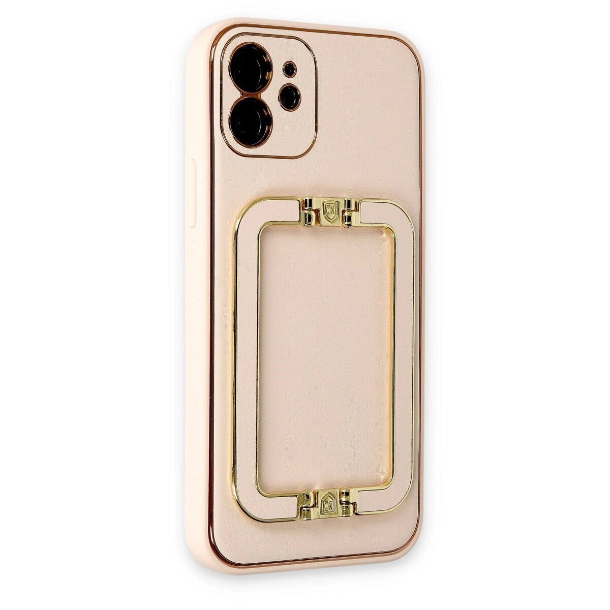 Apple İphone 12 Kılıf Coco Elit Kapak - Gold