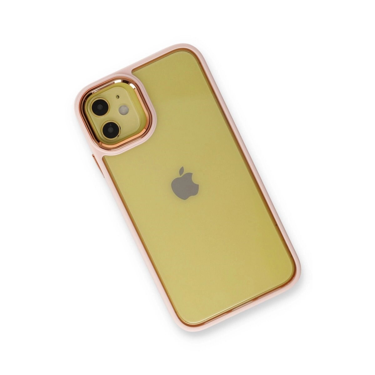 Apple İphone 12 Kılıf Dora Kapak - Pudra