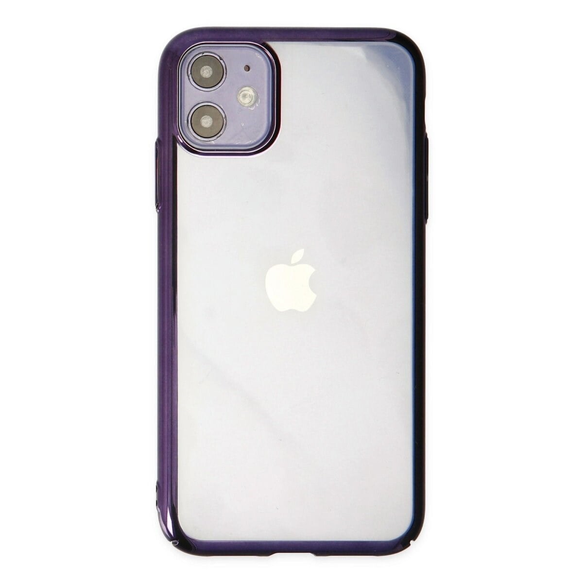 Apple İphone 12 Kılıf Element Silikon - Mor