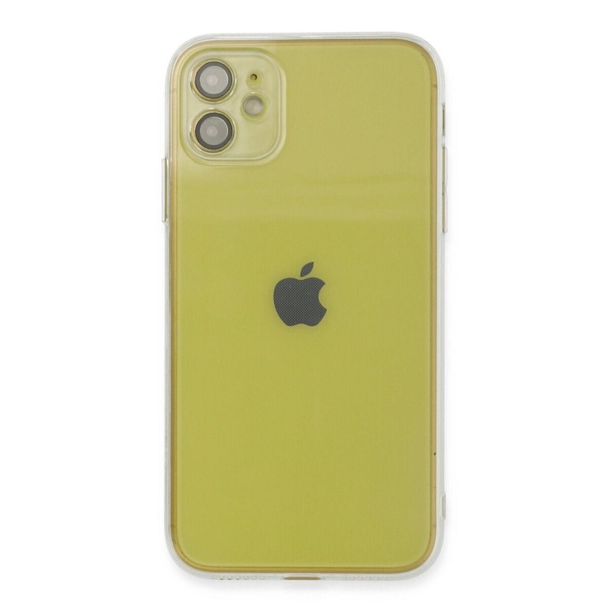 Apple İphone 12 Kılıf Fly Lens Silikon - Şeffaf