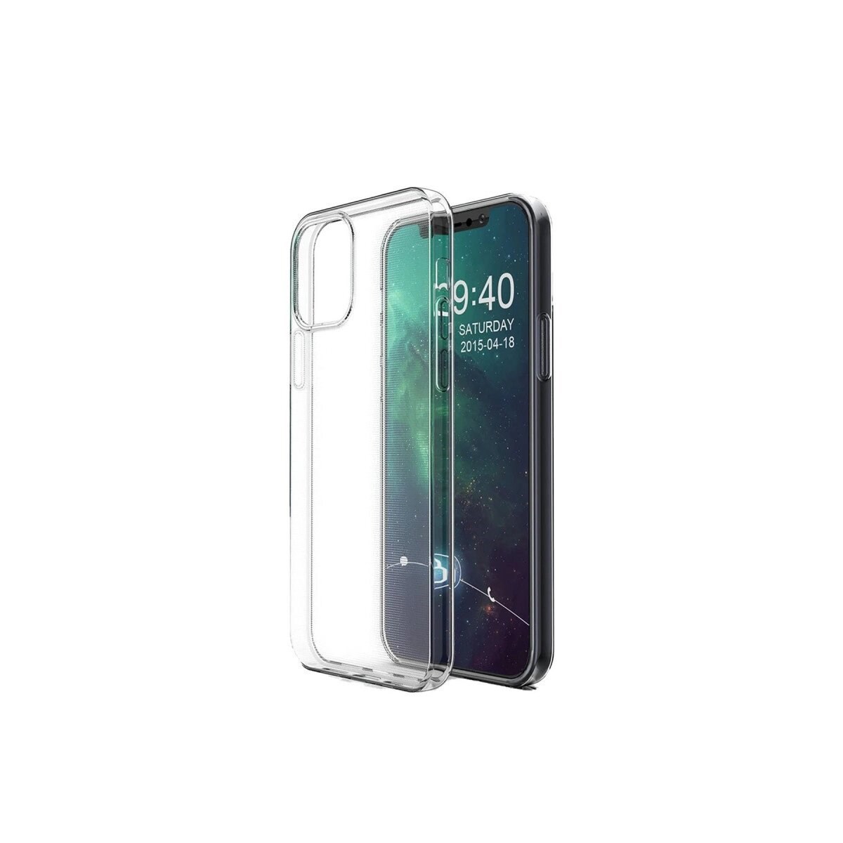 Apple İphone 12 Kılıf Lüx Şeffaf Silikon