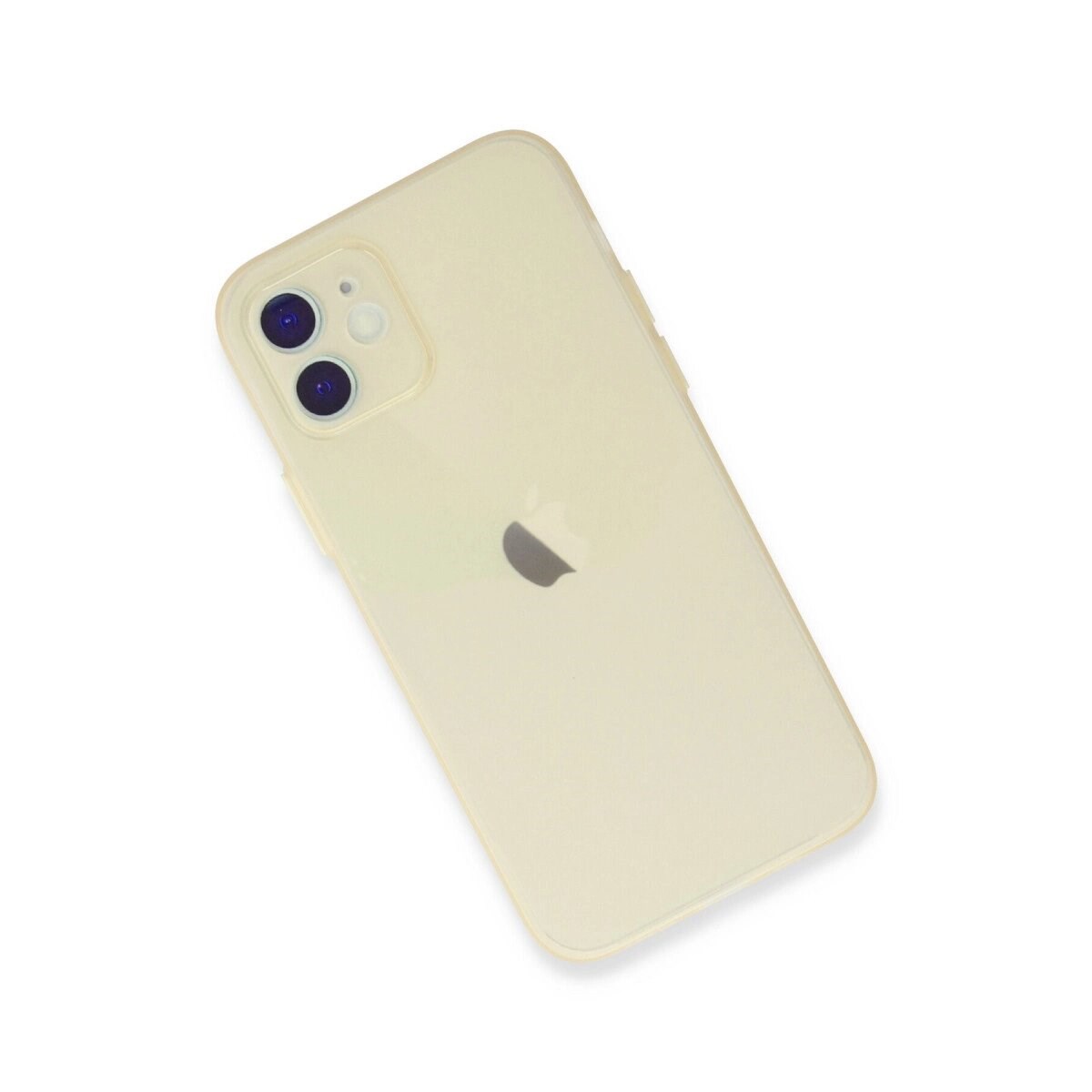 Apple İphone 12 Kılıf Puma Silikon - Gold