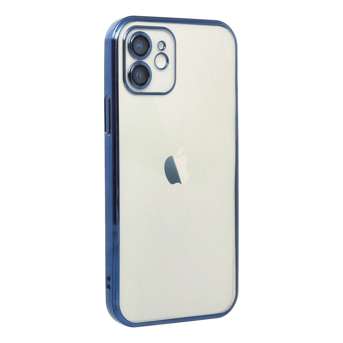 Apple İphone 12 Kılıf Razer Lensli Silikon - Lacivert