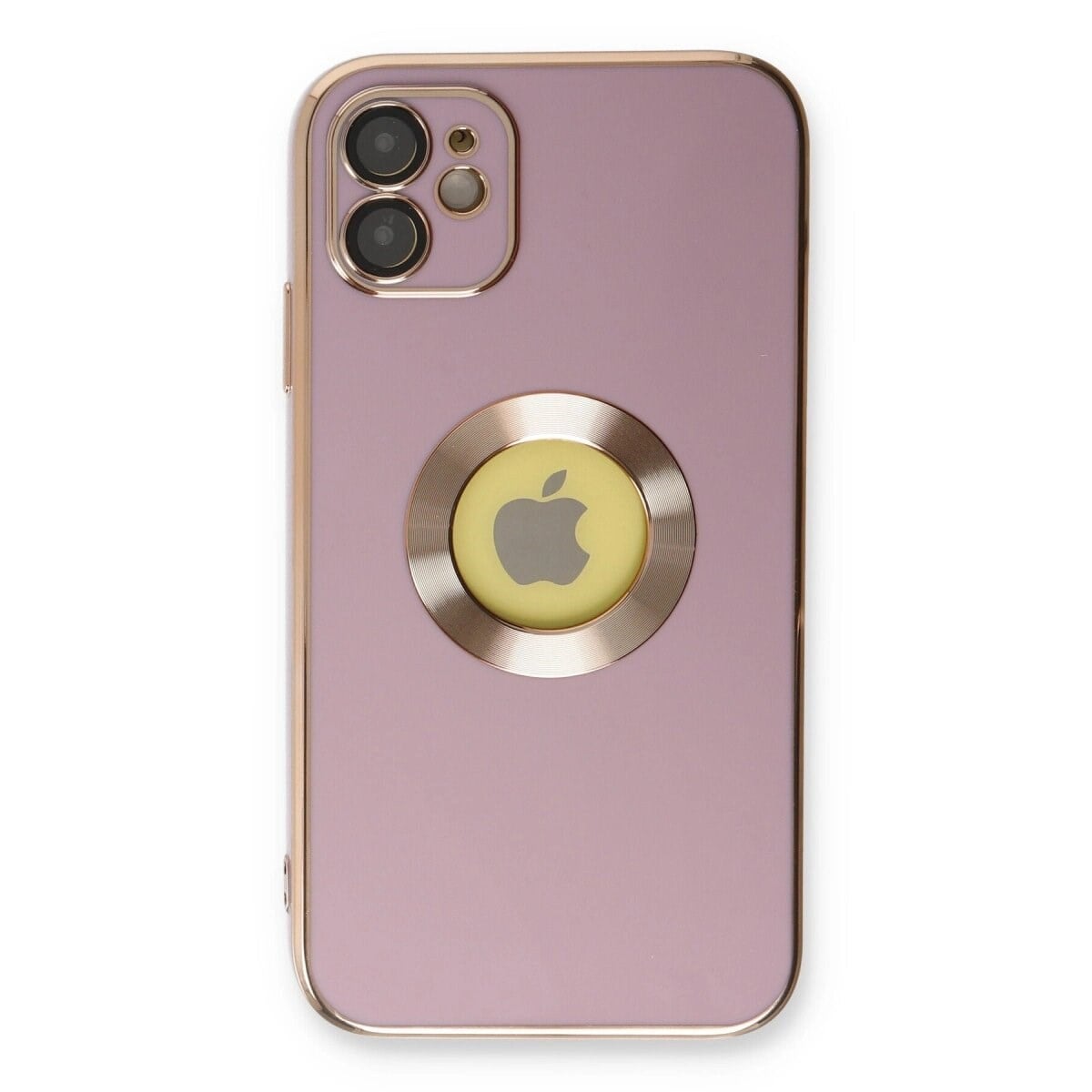 Apple İphone 12 Kılıf Store Silikon - Mor