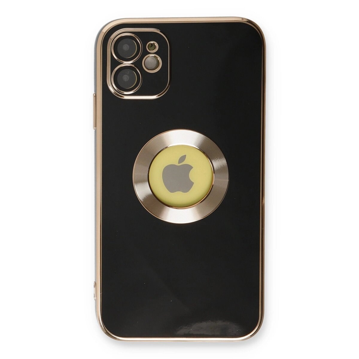 Apple İphone 12 Kılıf Store Silikon - Siyah