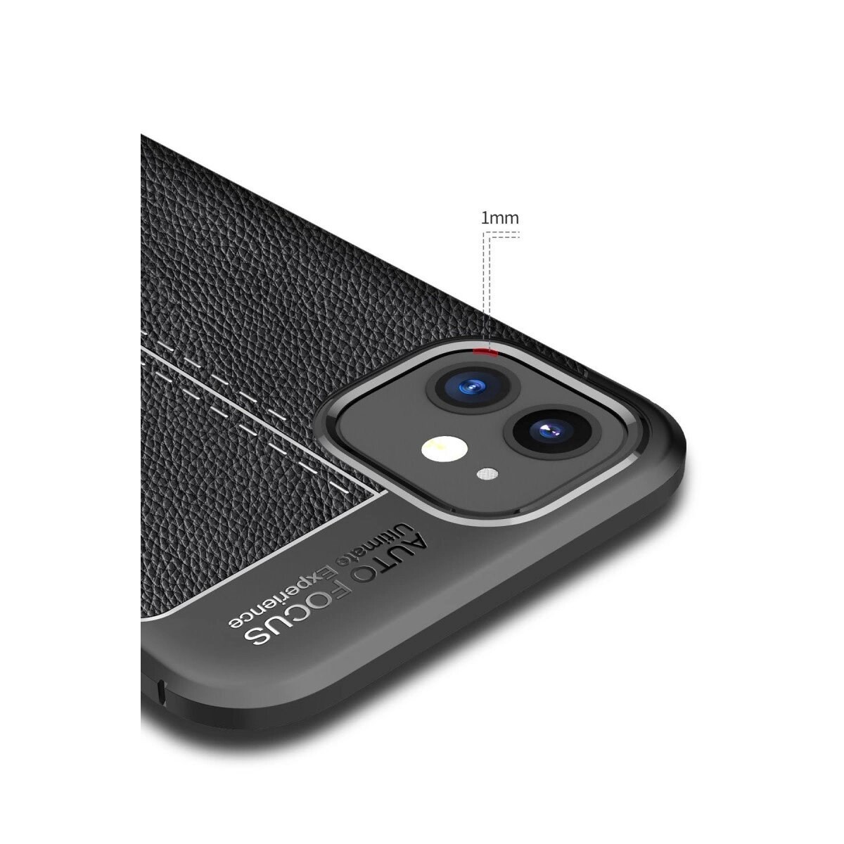 Apple İphone 12 Mini Kılıf Auto Focus Kapak - Kırmızı